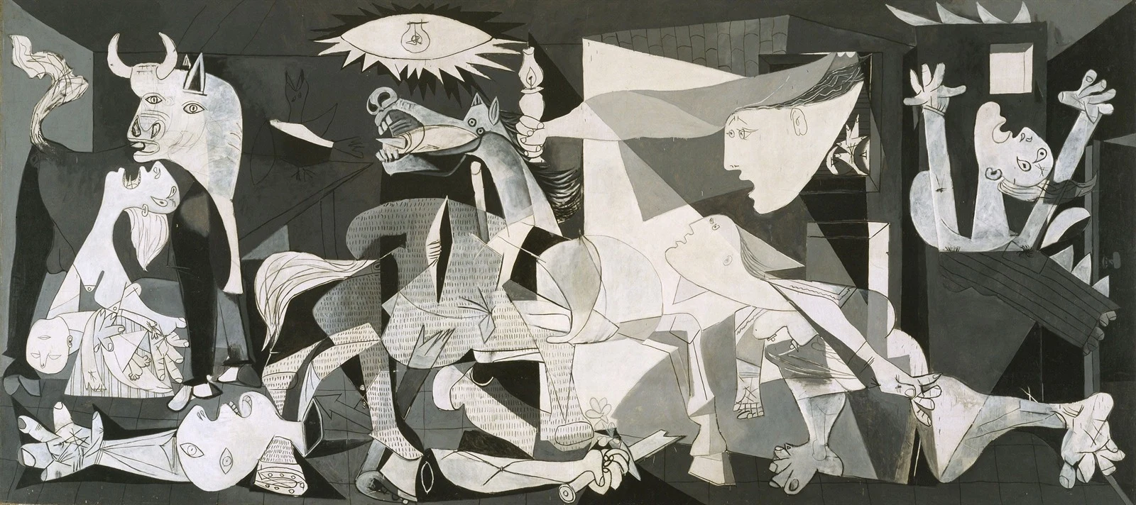 Pablo Picasso — Guernica, całość