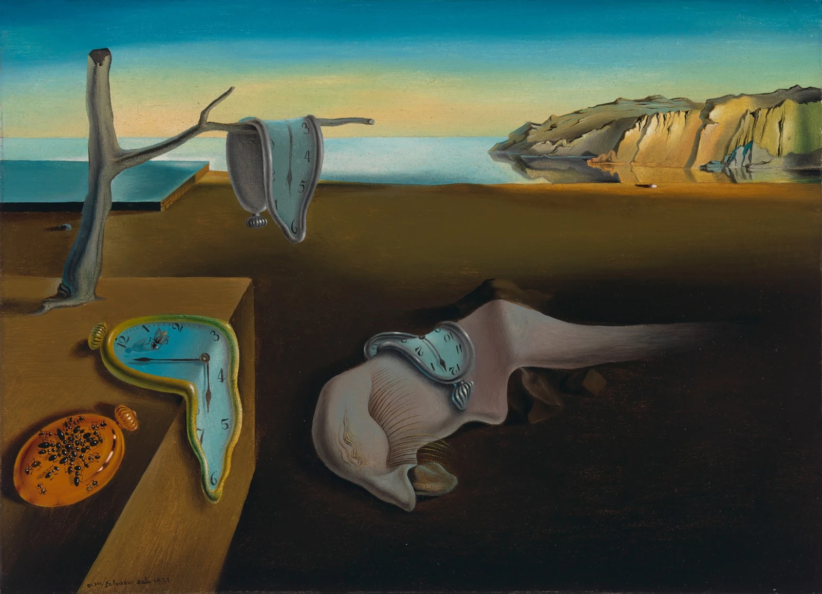 Salvador Dalí — Trwałość pamięci, całość
